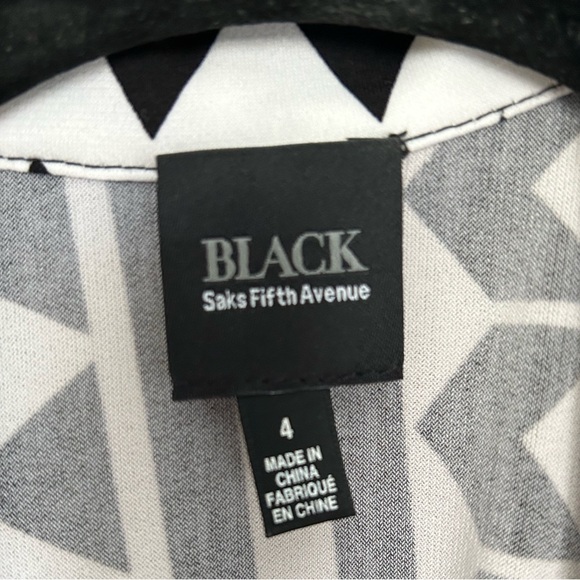 Saks Fifth Avenue Black romper - Picture 6 of 16